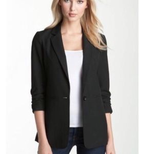 Michael Kors Ruched Sleeve Blazer